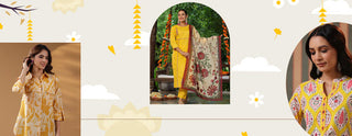 5 yellow outfit ideas for basant panchami