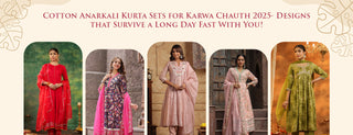 Cotton Anarkali Kurta Sets for Karwa Chauth 2026- Designs that Survive a Long Day Fast With You!