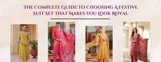 the complete guide to choosing a festive suit set that makes you look royal