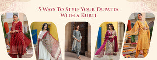 5 Ways To Style Your Dupatta With A Kurti
