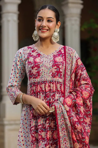 A-Line Kurta Set For Women