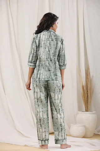 Cotton Printed Night Suit for Women