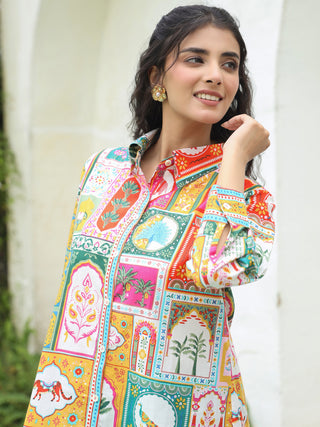 Women Printed Casual Shirt