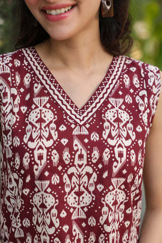 Print Cotton Top