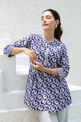 Ethnic Motifs Printed Pure Cotton Kurti