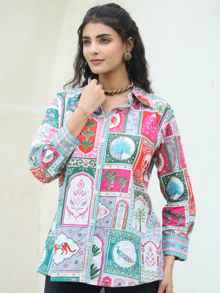 Women Printed Casual Shirt