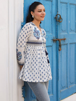 Print Cotton Top