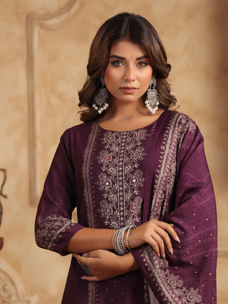 Beads & Stone Kurta 3 Piece Set