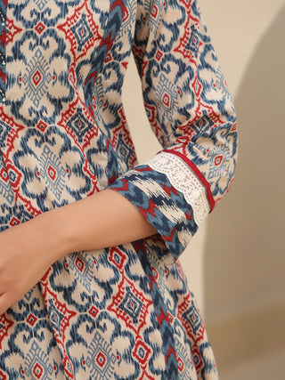 Beige traditional kurta