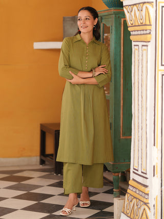 Comfortable cotton kurta pant set for daily wear