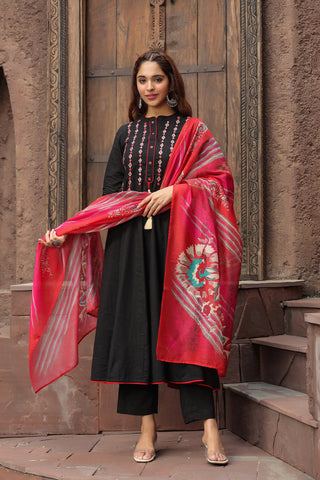 Cotton kurta palazzo set