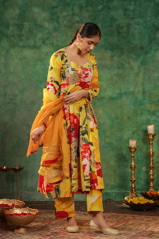 Elegant cotton kurta set