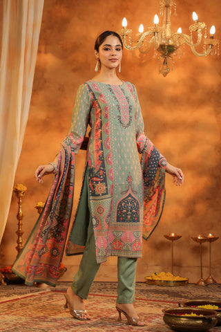 Embellished Kurta Set
