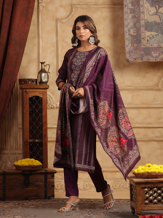 Embellished Straight Kurta Set