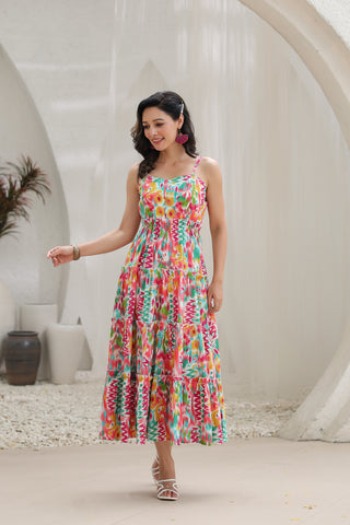 Ethnic Midi Dress
