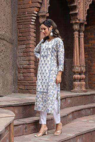 Ethnic Printed Kurta for Women