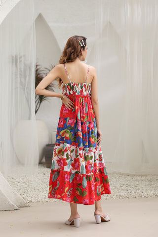Ethnic Wear Fit & Flare Midi Dress