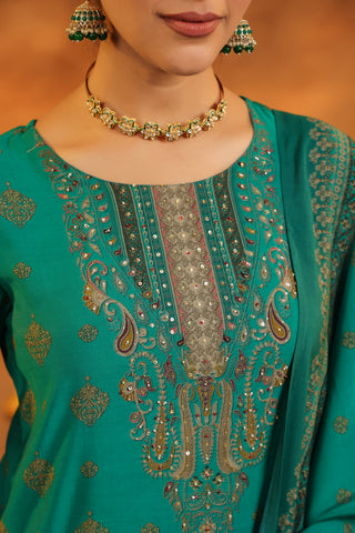 Ethnic Wear Kurta Trouser Set
