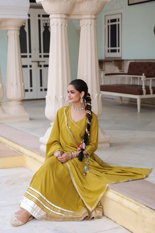 Ethnic cotton suit set for women