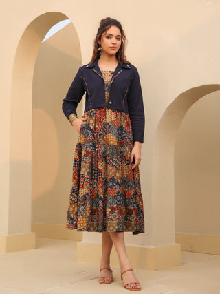 Ethnic midi outfit