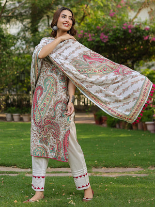 Ethnic printed kurta set women