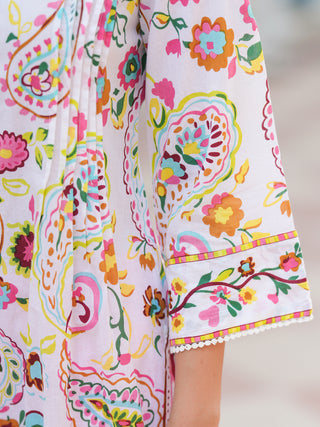 Ethnic straight kurta