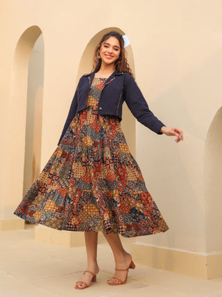 Everyday flare midi dress