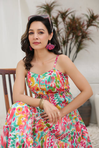 Fit Flare Midi Dress