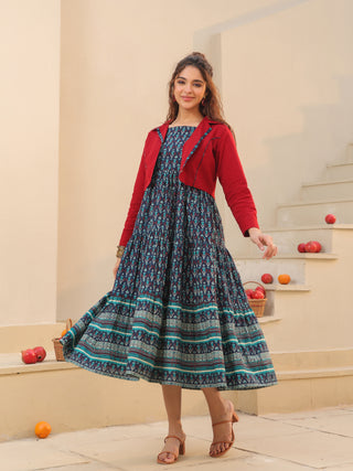 Fit flare dress jacket