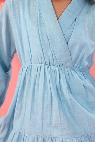Girls casual A-line dress for daily wear