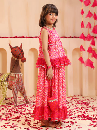 Girls gotta patti cotton outfit set
