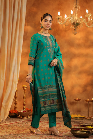 Motif Printed Kurta Set for Women