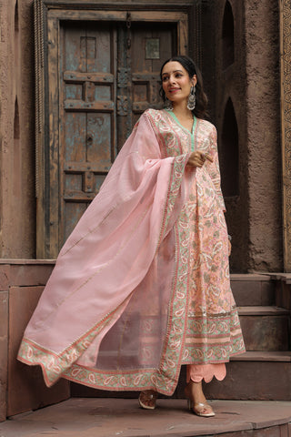 Paisley Anarkali Set
