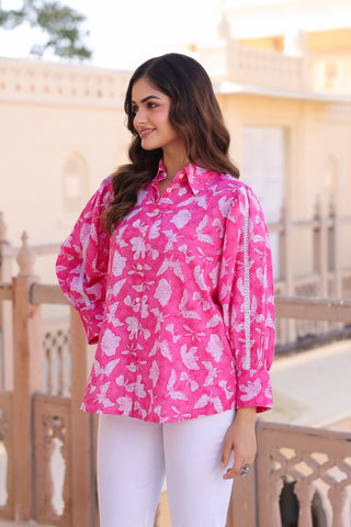 Printed Cotton Shirt for Casual Wear