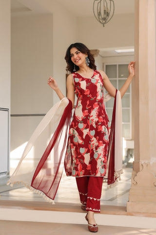 Printed cotton kurta for women