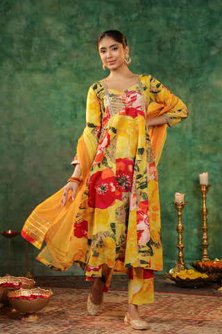 Pure cotton ethnic kurta set