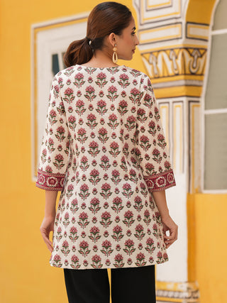 Women Printed Pure Cotton Top