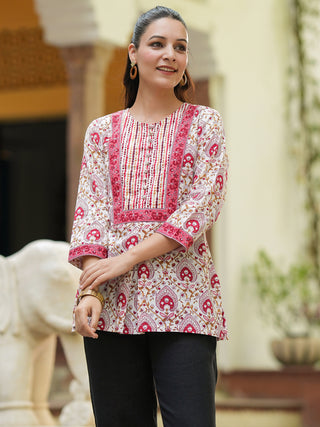 Print Cotton Top