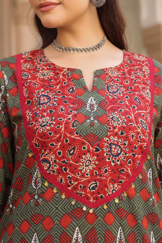 Women Ethnic Motifs Printed Kurta