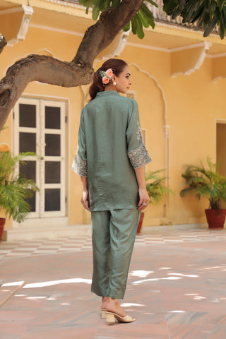 Women Embroidered Co-ord Set