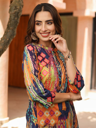 Printed Pure Cotton Kurti