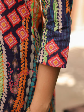 Printed Pure Cotton Kurti