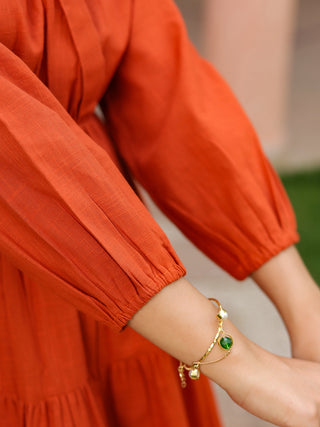 Women Solid Fit & Flare Dress