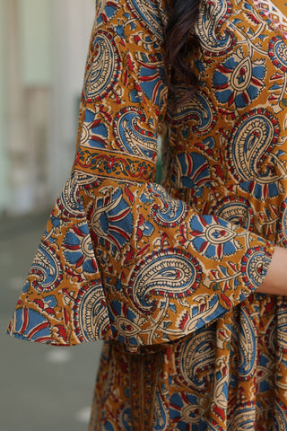 Women Ethnic Motifs Printed Pure Cotton Kurta With Trousers & Dupatta