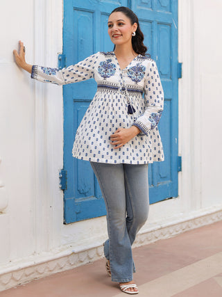 Print Cotton Top
