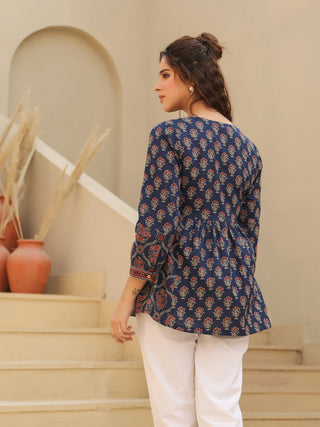 Print Cotton Top