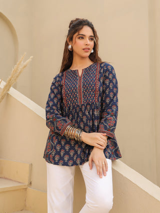 Print Cotton Top