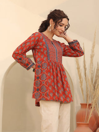 Print Cotton Top