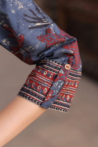 Floral Print Cotton Top