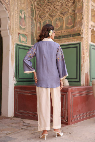 Shirt Collar Shirt & Trousers Co-Ords